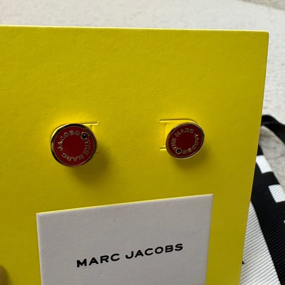 Marc Jacobs Red and Pink Earrings - Picture 4 of 4